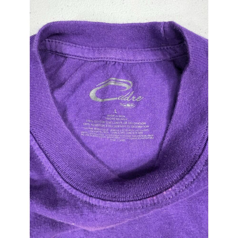 LSU Tigers Purple Short Sleeve T-Shirt Size Large
